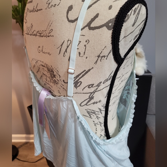 Savage X Fenty 2 piece pijama 95% Rayon, Pistacio color, 3X - Picture 6 of 13